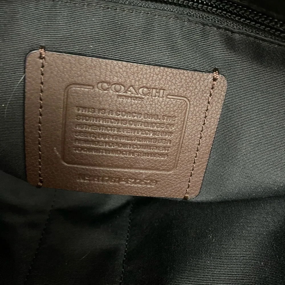 Coach Hamilton Dark Brown Leather Briefcase F22529